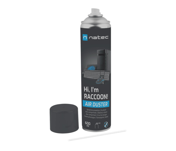 Natec SPRĘŻONE POWIETRZE RACCOON AIR 600 ML - 1480392 - zdjęcie 2